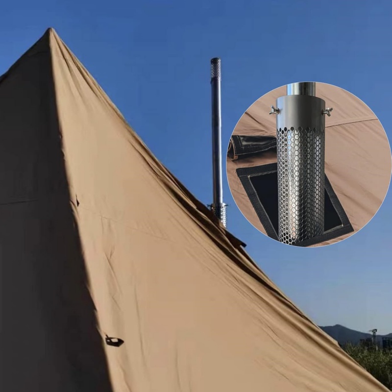 Camping Stove Pipe Stainless S - Camping Cooking Cover review and price