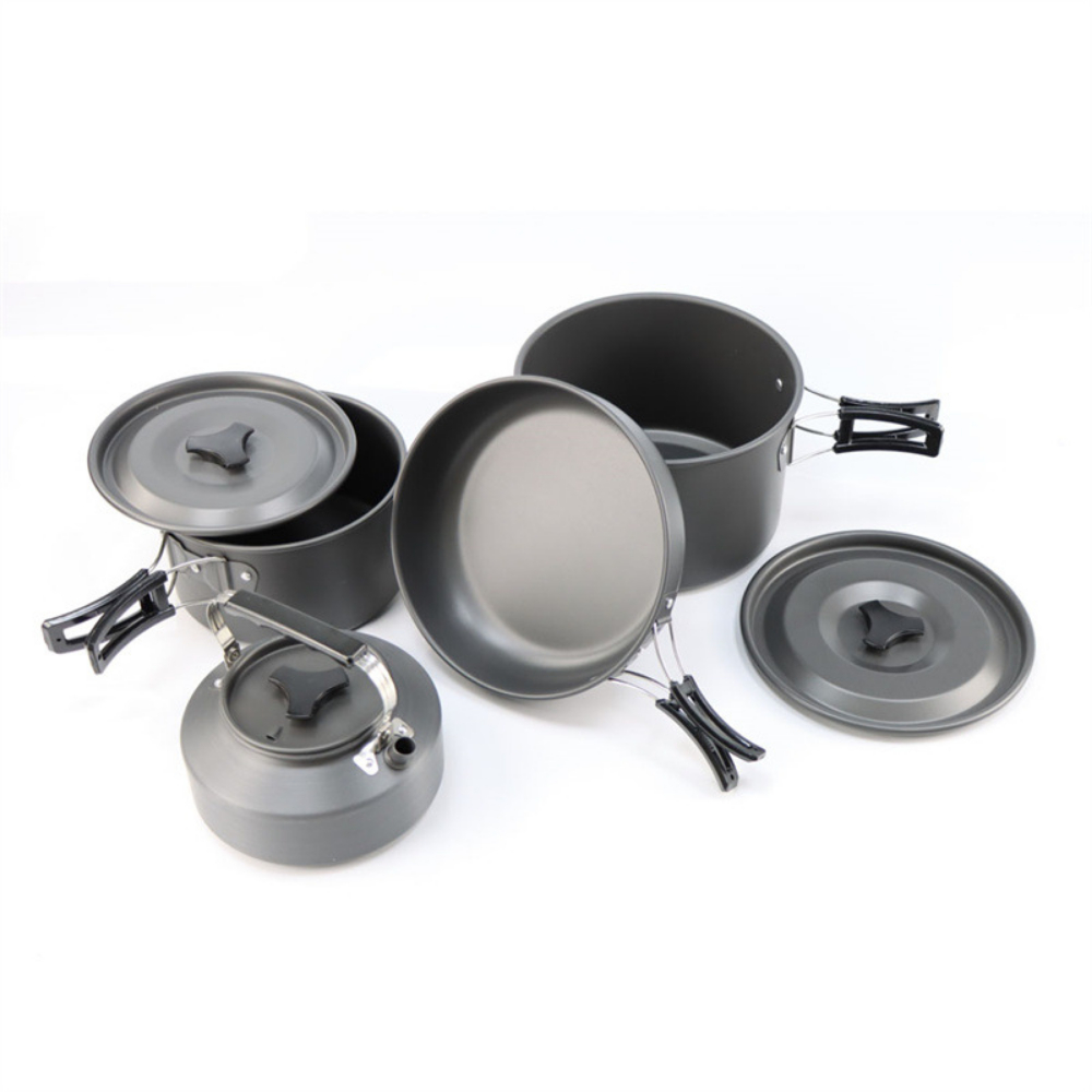 Lightweight Aluminum Alloy Out - Camping Cooking Set Large review and price