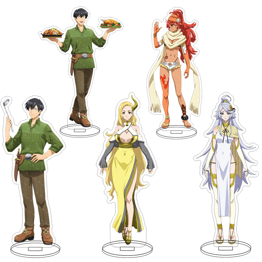 16CM Anime Acrylic Stand Campf - Campfire Cooking With My Absurd Skill review and price