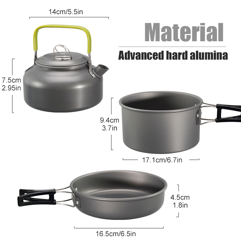 WESTTUNE Camping Cookware Kit  - Camping Cooking Ware Set review and price