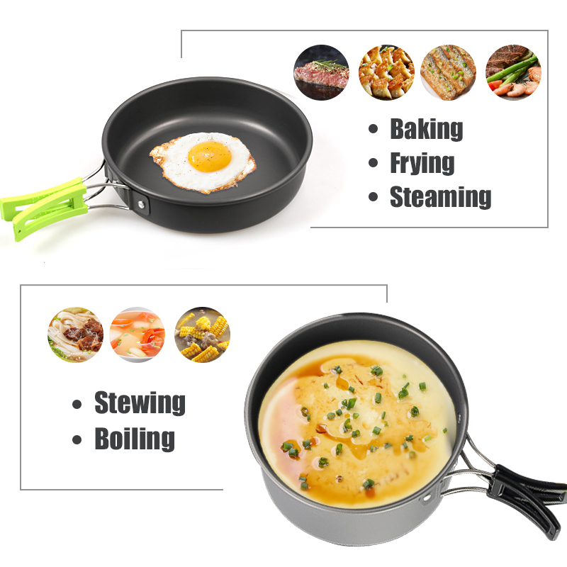 WESTTUNE Camping Cookware Kit  - Camping Cooking Ware Set review and price