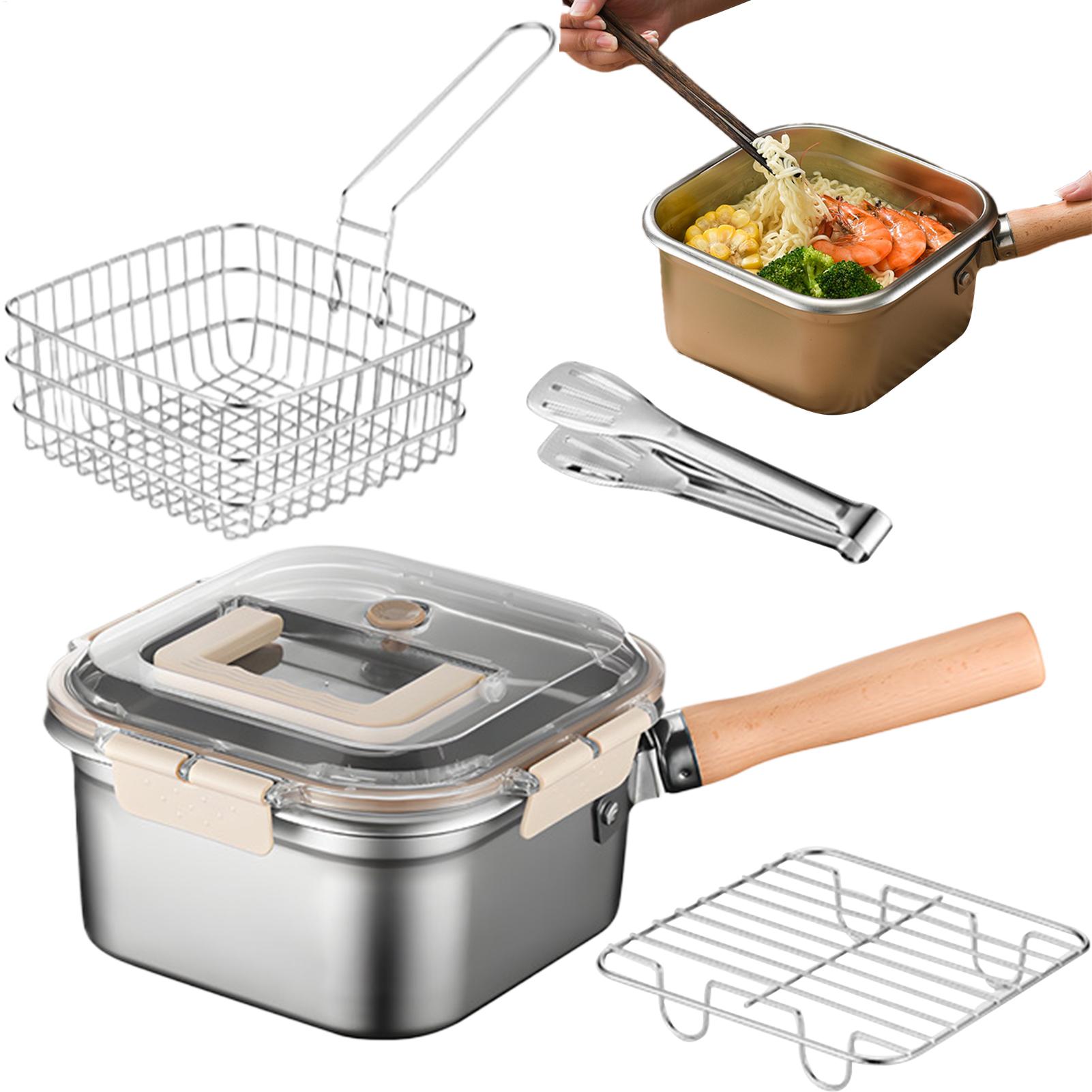 Deep Fryer Pan Set Square Camp - Camping Cooking Set Large review and price