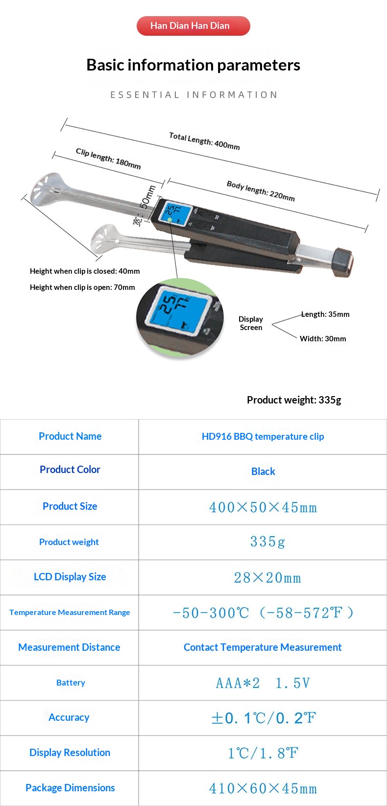 For Grilling Camping and Oven  - Meat Thermometer Camp review and price