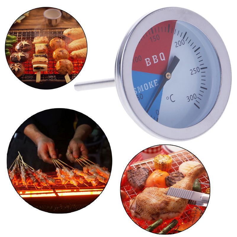 Stainless Steel BBQ Grill Ther - Meat Thermometer Camp review and price