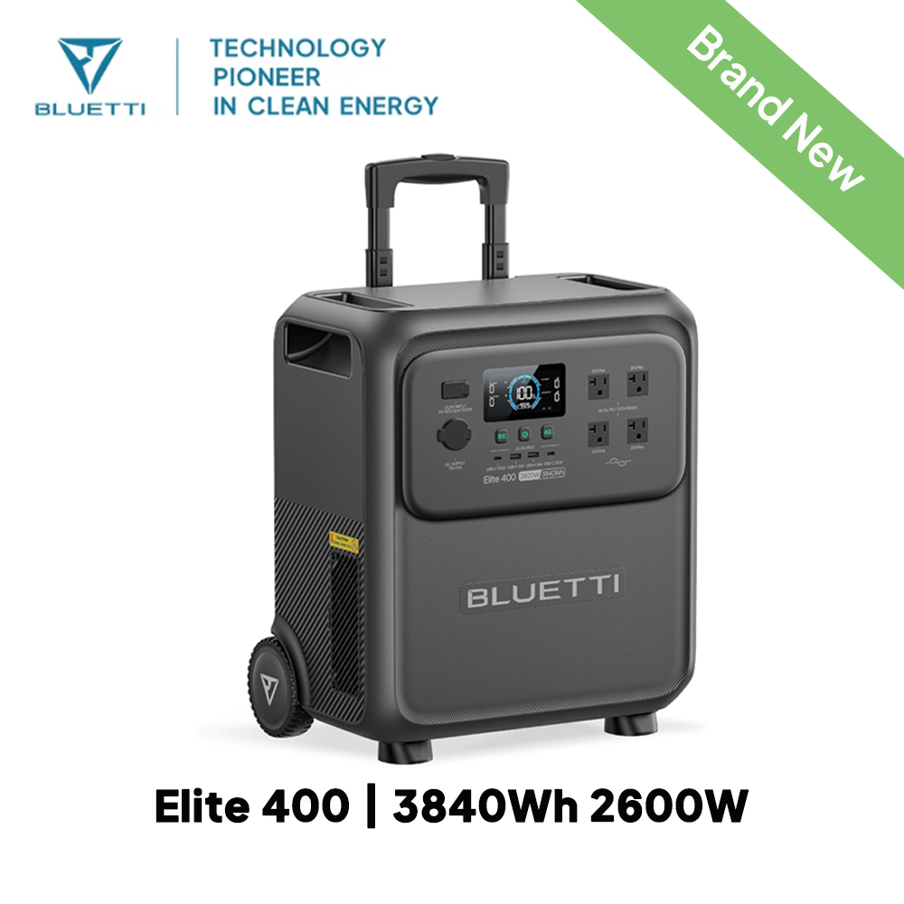 BLUETTI Elite 400 2600W 3840Wh - Camping Cooking Electric review and price
