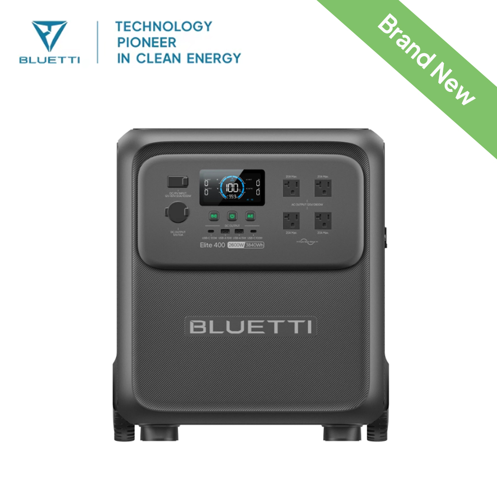 BLUETTI Elite 400 2600W 3840Wh - Camping Cooking Electric review and price