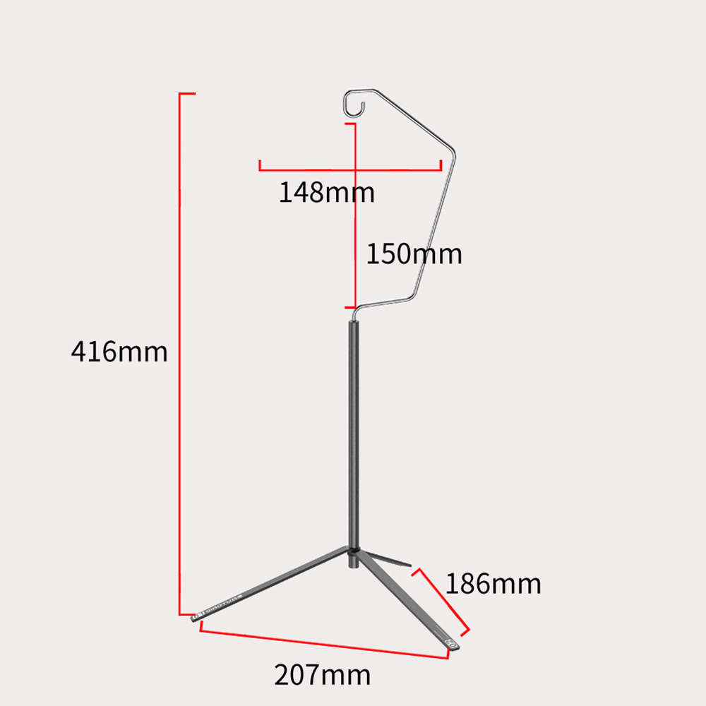 Detachable Lantern Stand Light - Camping Cooking Tripod review and price