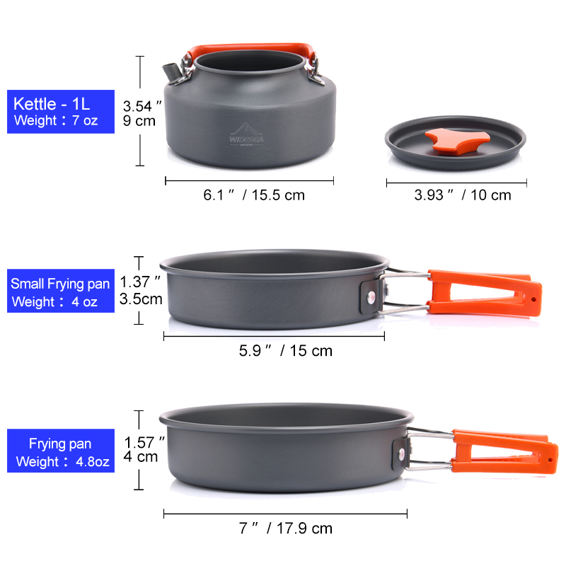 Widesea Camping Outdoor Cookwa - Camping Cooking Ware Set review and price