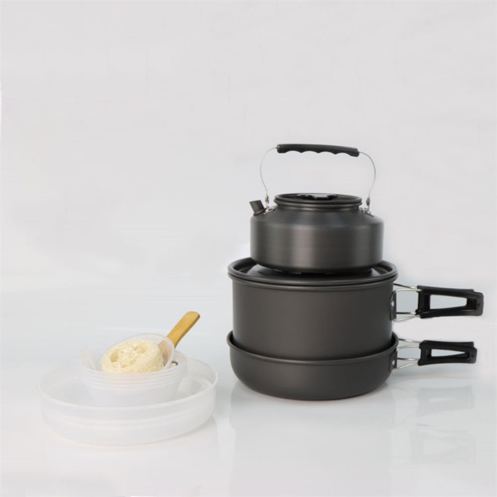 Outdoor large cooking set, 2-4 - Camping Cooking Set Large review and price