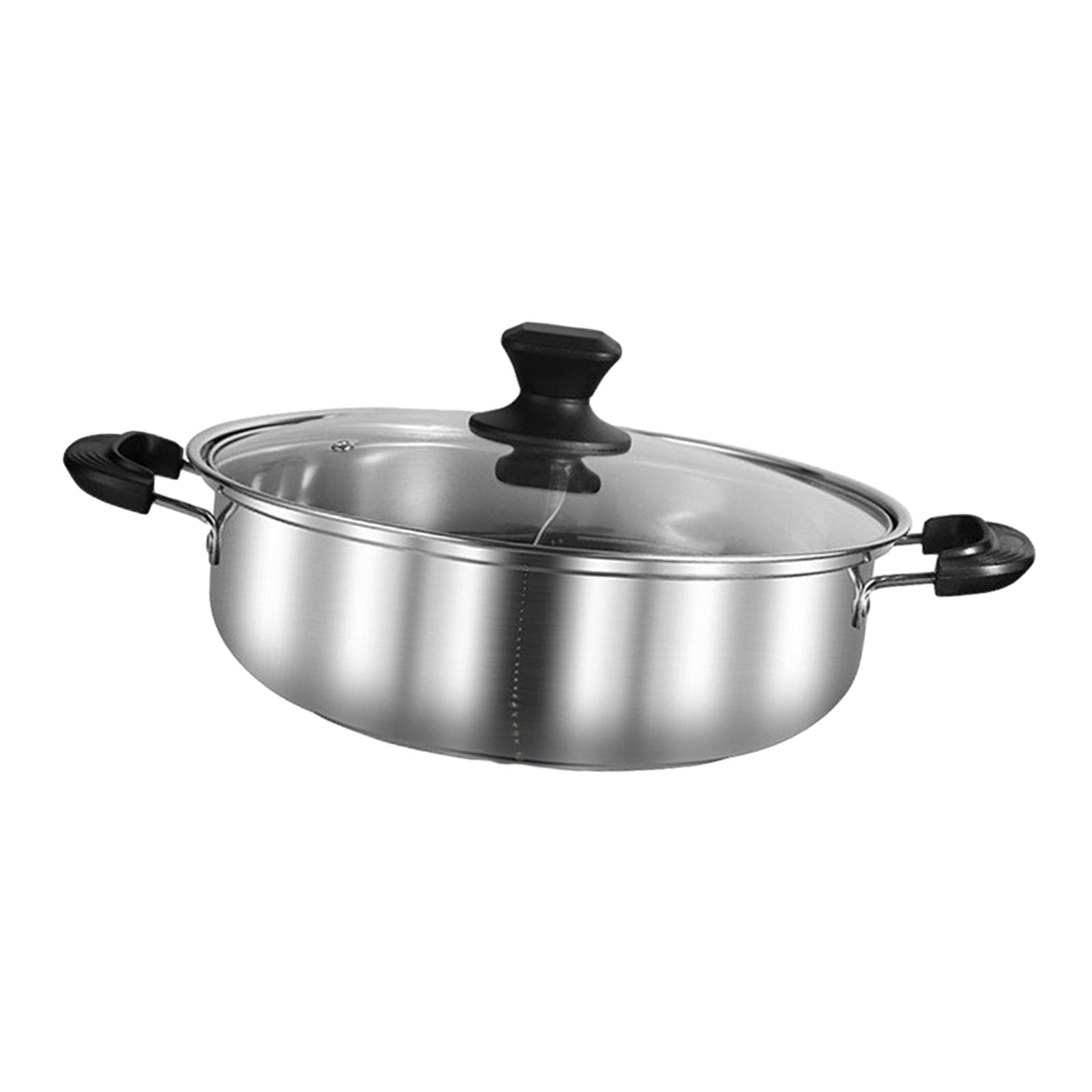 Hot Pot with Divider Cooking P - Camping Cooking Pot With Lid review and price