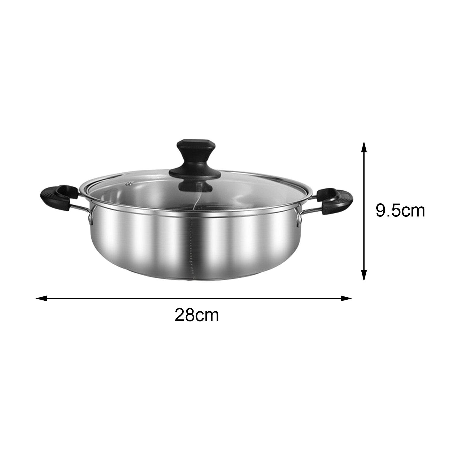 Hot Pot with Divider Cooking P - Camping Cooking Pot With Lid review and price