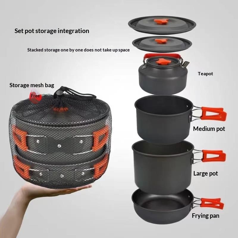 Portable Aluminum Camping Cook - Camping Cooking Set Large review and price