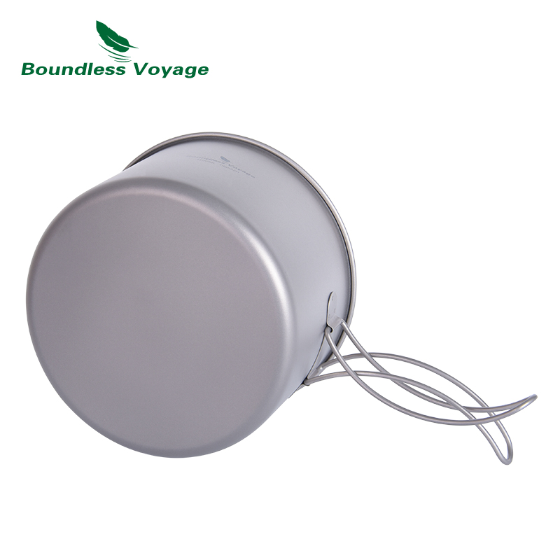 Boundless Voyage Titanium Pot  - Camping Cooking Set Large review and price