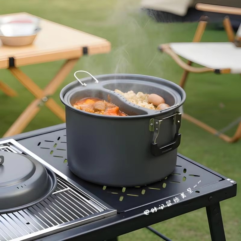 Camping Cookware Aluminum Camp - Camping Cooking Set Large review and price