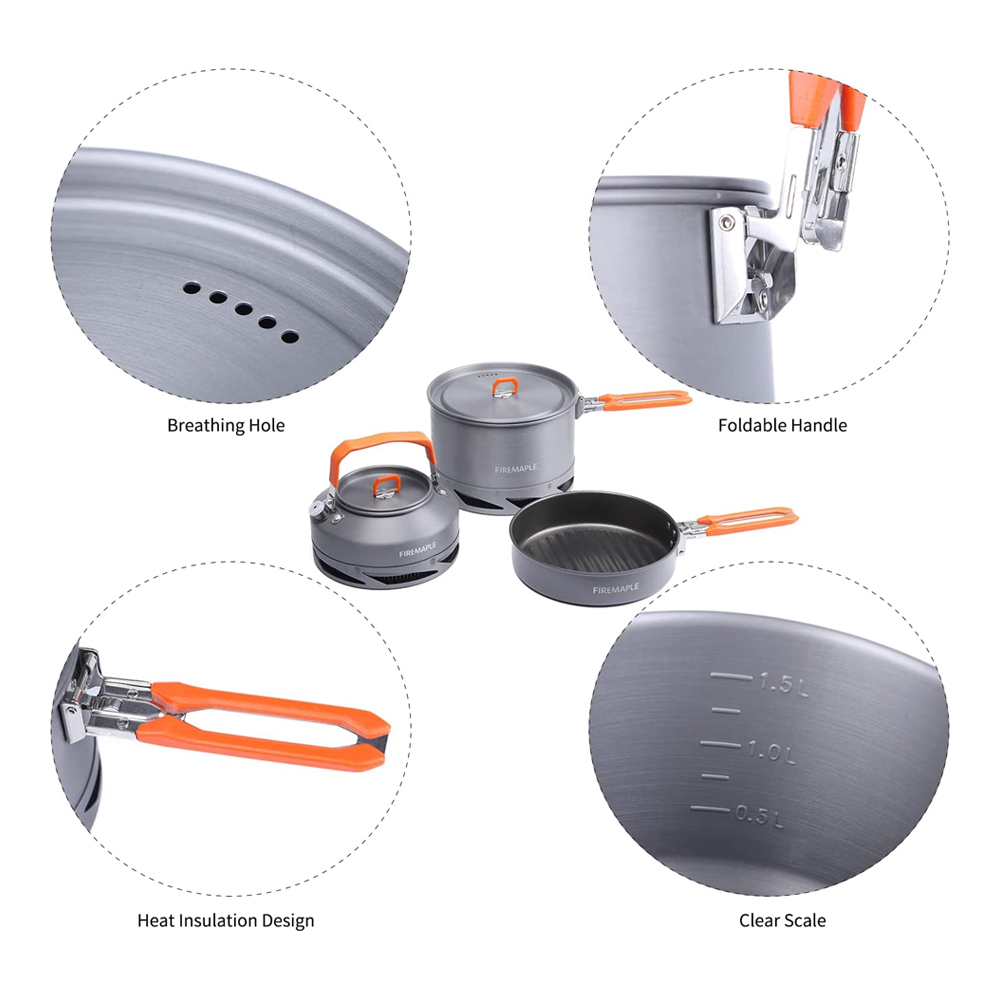 Fire Maple Camping Cookware Ut - Camping Cooking Ware Set review and price