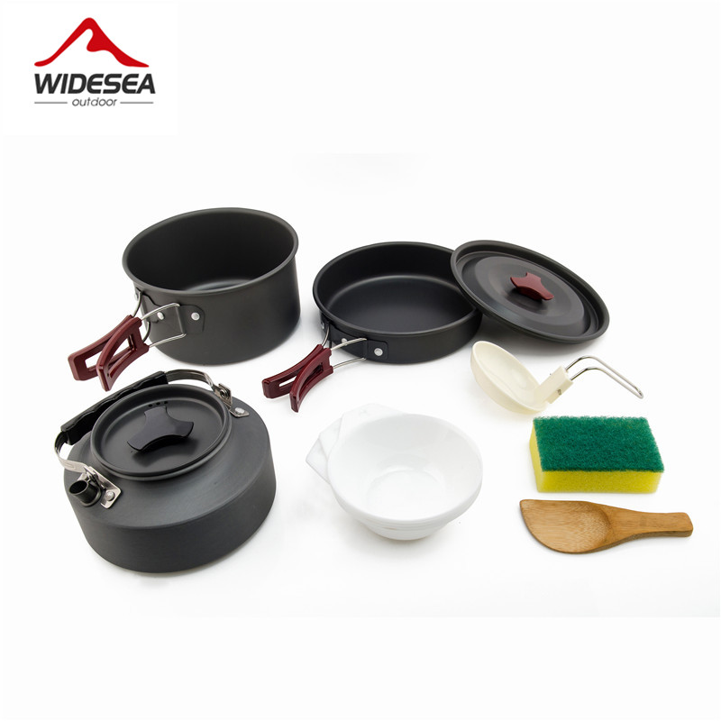 Widesea Camping Cookware Set O - Camping Cooking Set Large review and price