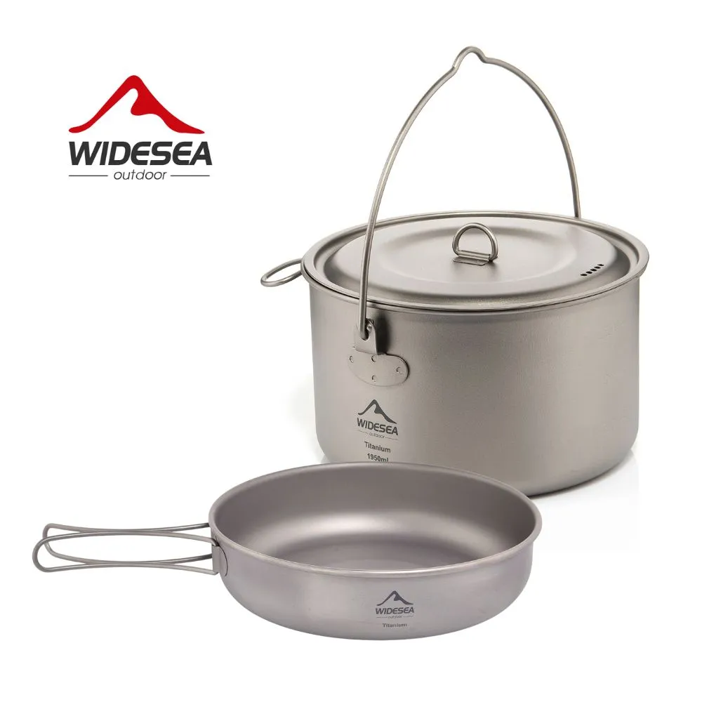 Widesea Camping Tableware Tita - Camping Cooking Set Large review and price