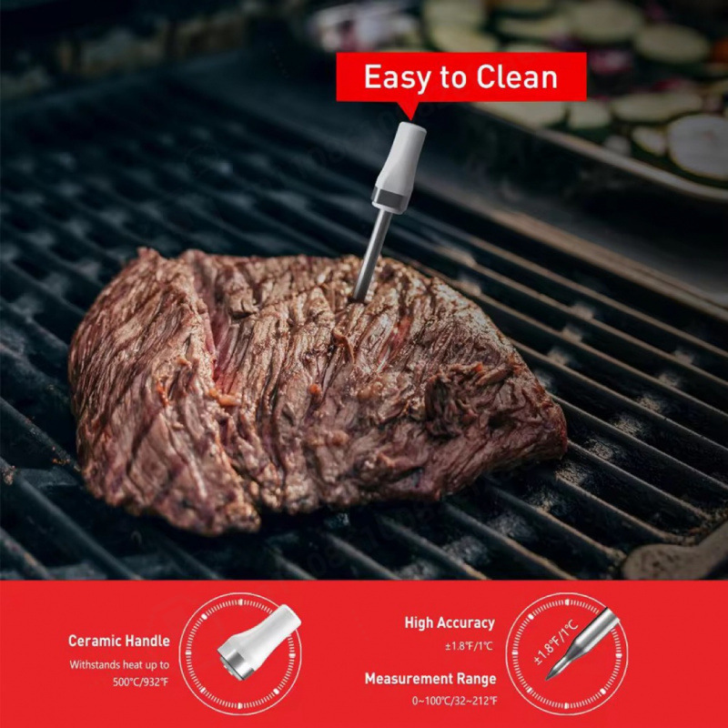 Wireless Bluetooth Smart Meat  - Meat Thermometer Camp review and price