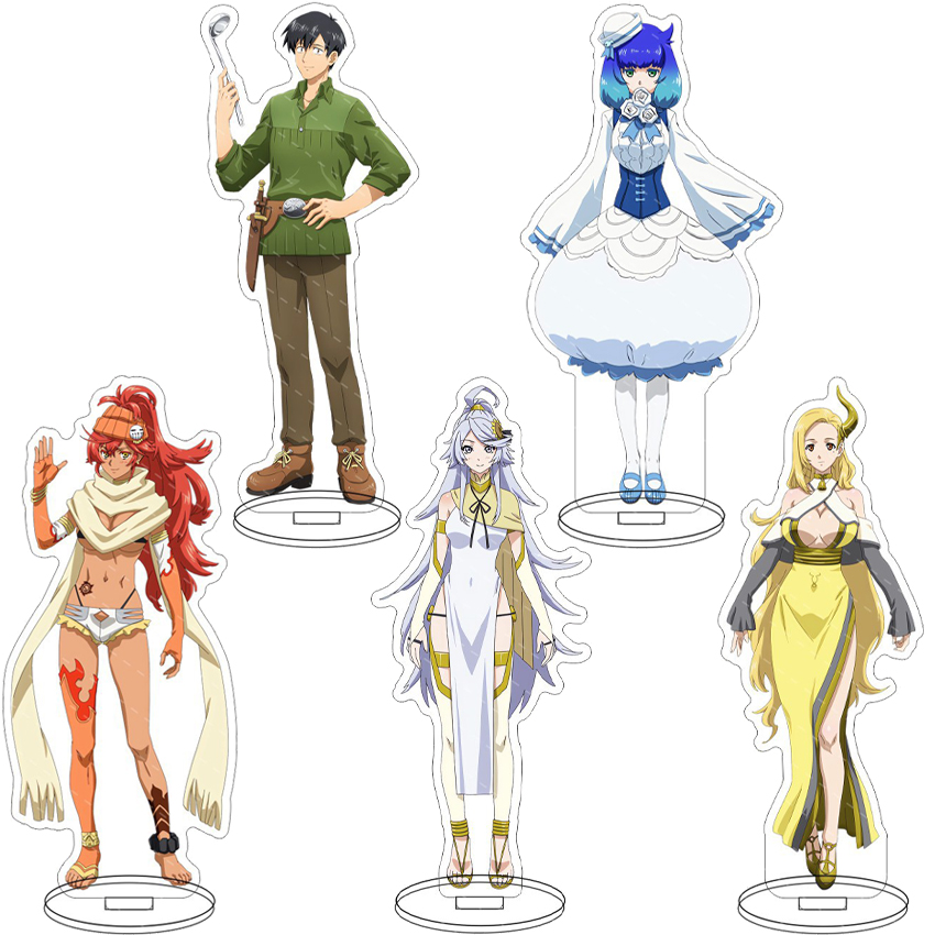 16CM Anime Figure Campfire Coo - Campfire Cooking With My Absurd Skill review and price